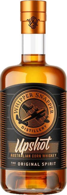 Whipper Snapper Distillery Upshot The Original Spirit Australian Corn Whiskey bottle